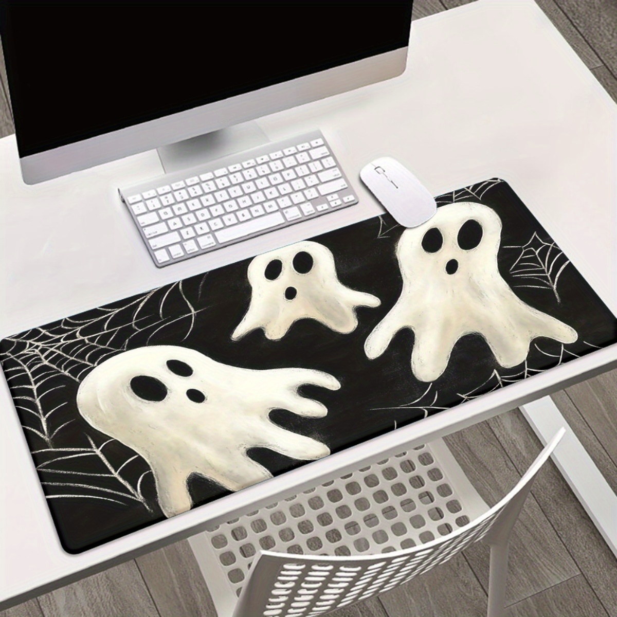 Gaming Keyboard Brand - Brand Ghost Web Mouse Pad, Iron