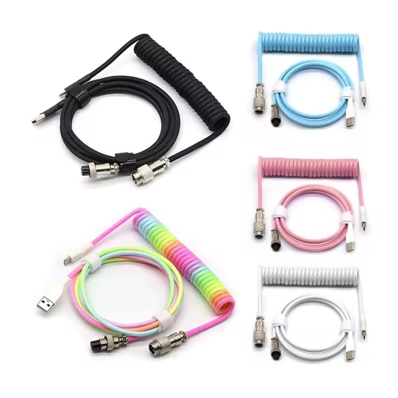 Mechanical Keyboard Coiled Cab - Coiled Usb Cable recension och pris