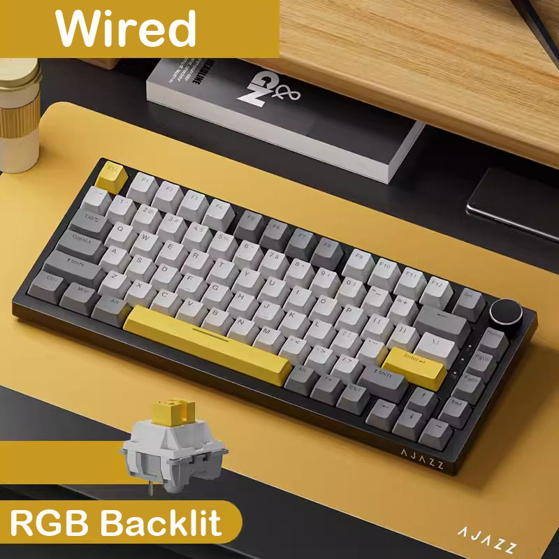 AJAZZ AK820  Mechanical Keyboa - Gaming Keyboard Blue Switches recension och pris