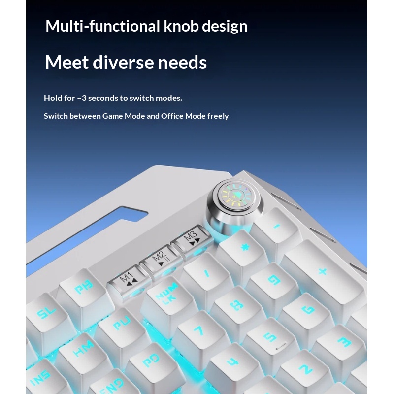 Eweadn Tk900 Wireless Gaming M - Keyboard Gaming Blue Switch recension och pris