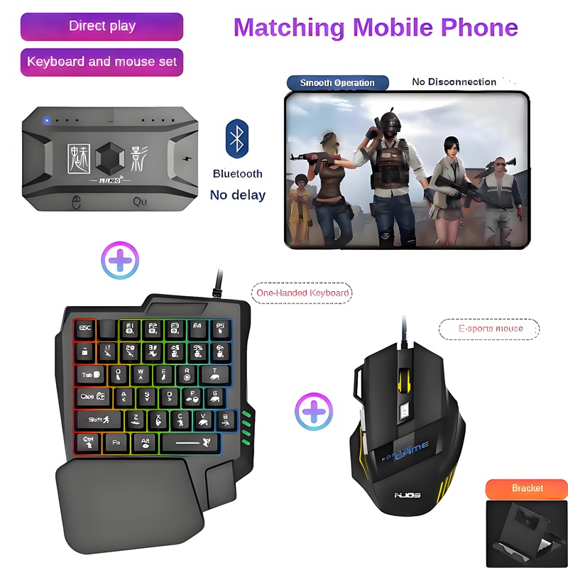 M1 Pro Gamepad Mobile Phone Ga - Gaming Keyboard And Mouse Wireless recension och pris