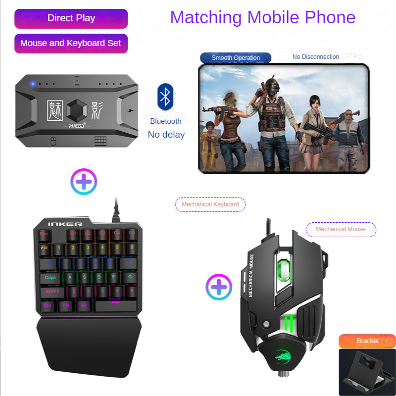 M1 Pro Gamepad Mobile Phone Ga - Gaming Keyboard And Mouse Wireless recension och pris