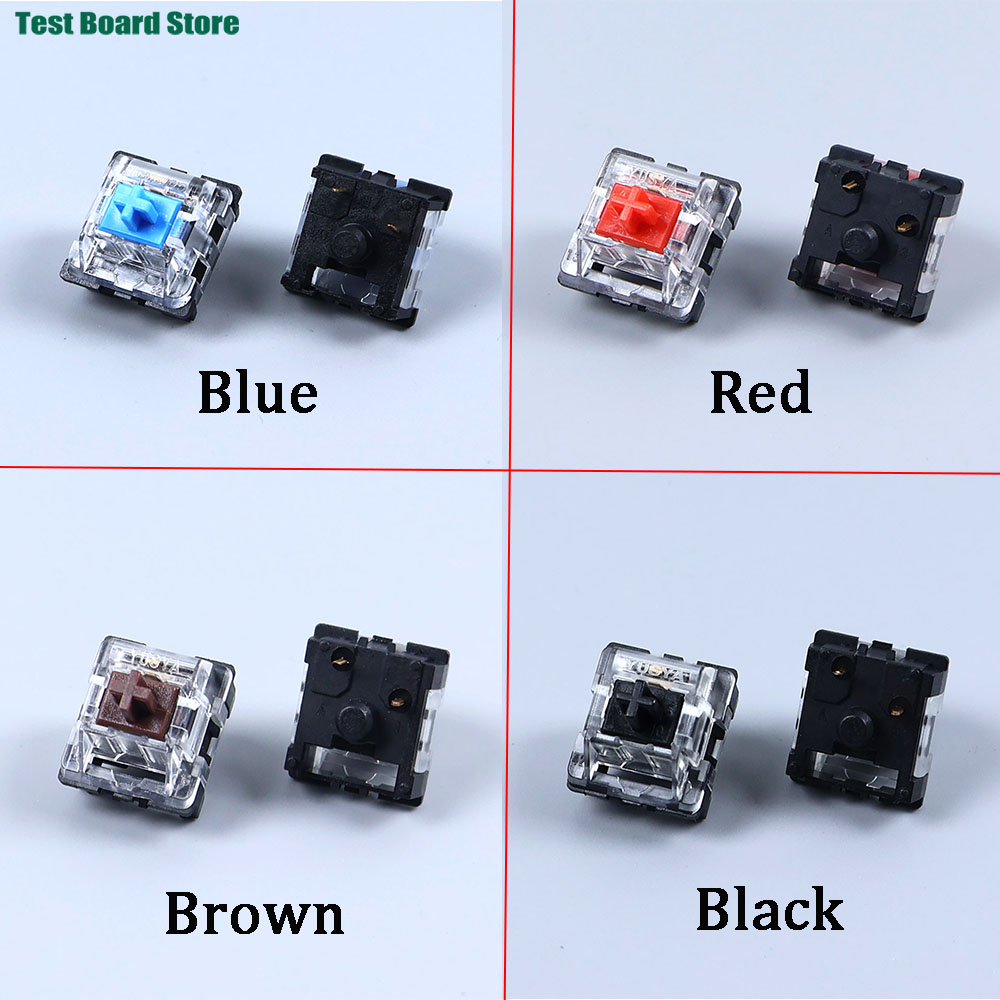 2Pin Clicky Linear Tactile Sil - Keyboard Gaming Blue Switch recension och pris