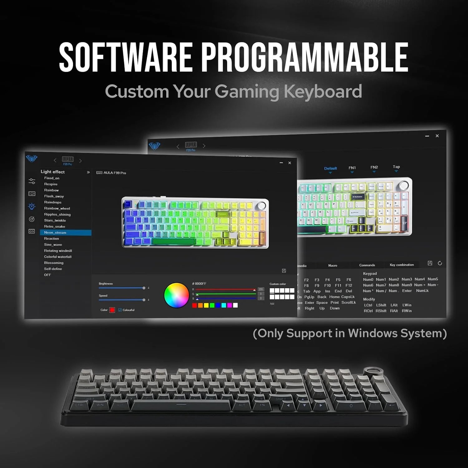 AULA F99PRO Gaming Mechanical  - Gaming Keyboard Hot Swappable recension och pris