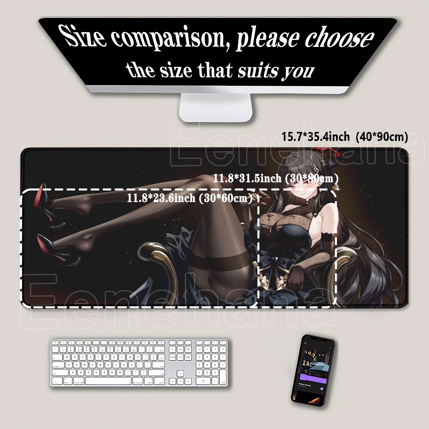 Gaming Blue Archive Tsukatsuki - Gaming Keyboard Blue recension och pris
