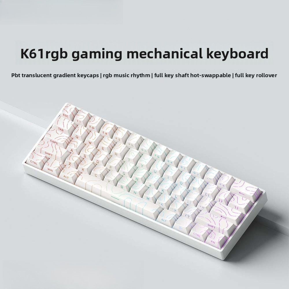 Teclado 60% Wireless Bluetooth - Gaming Keyboard Mobile recension och pris