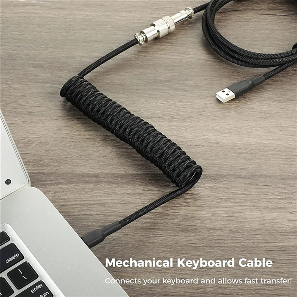 New Mechanical Keyboard Coiled - Gaming Keyboard Types recension och pris