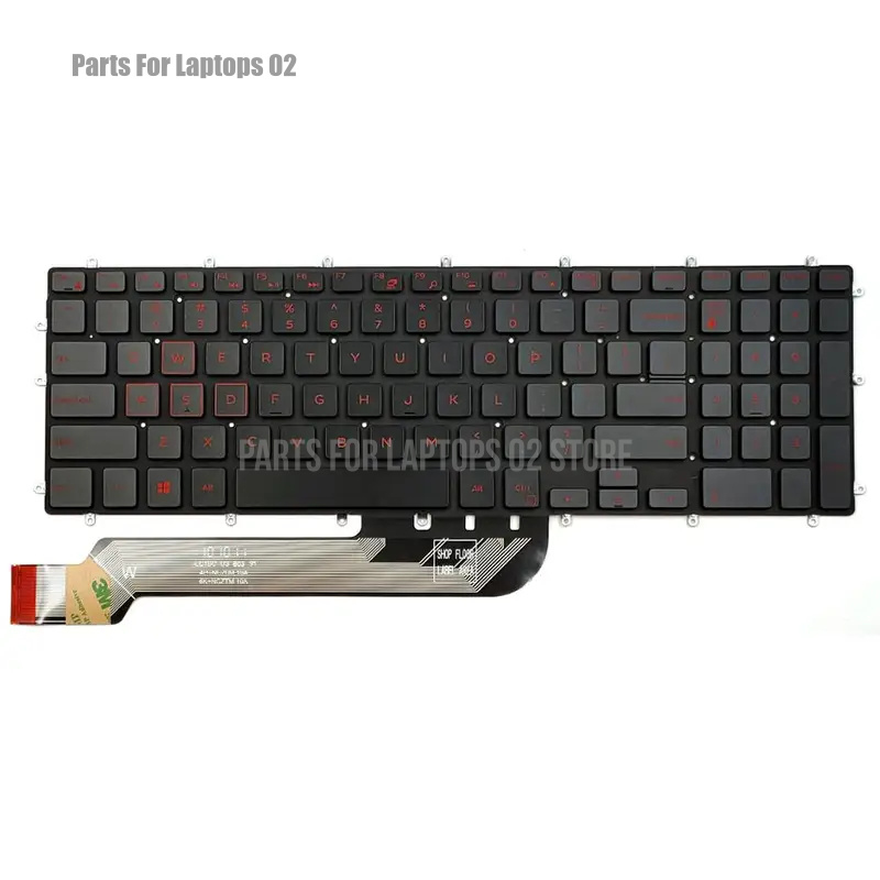 D New For Dell G3-3579 G3-3779 - Gaming Keyboard Blue recension och pris