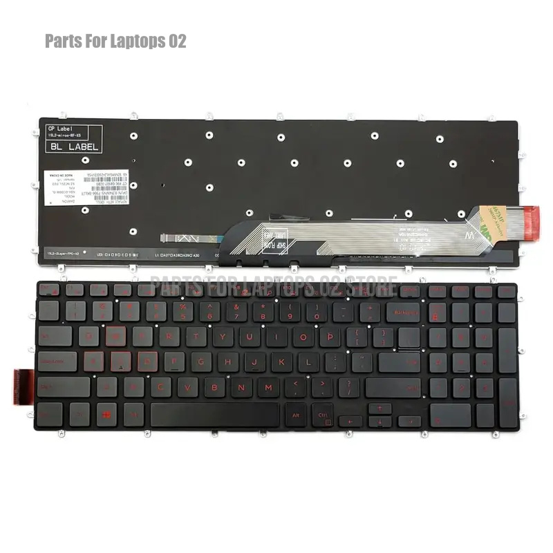 D New For Dell G3-3579 G3-3779 - Gaming Keyboard Blue recension och pris