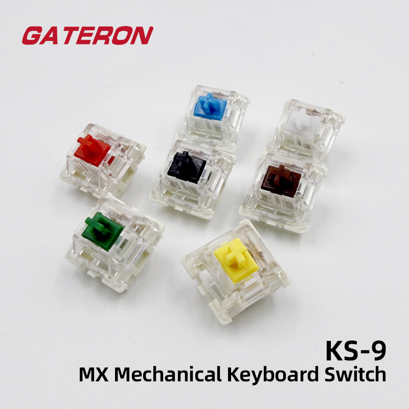 Gateron Switches Mechanical Ke - Keyboard Gaming Blue Switch recension och pris