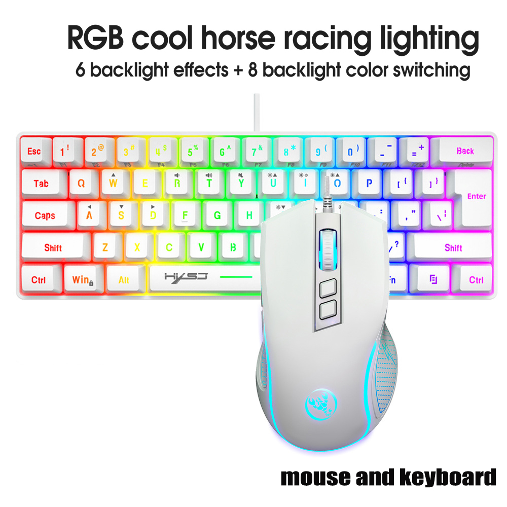 Keyboard and Mouse Teclados Ki - Gaming Keyboard Mouse Set recension och pris