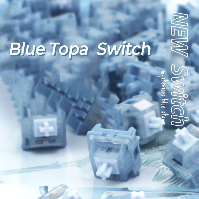 HMX Blue Topa Switch Linear Sw - Keyboard Gaming Blue Switch recension och pris