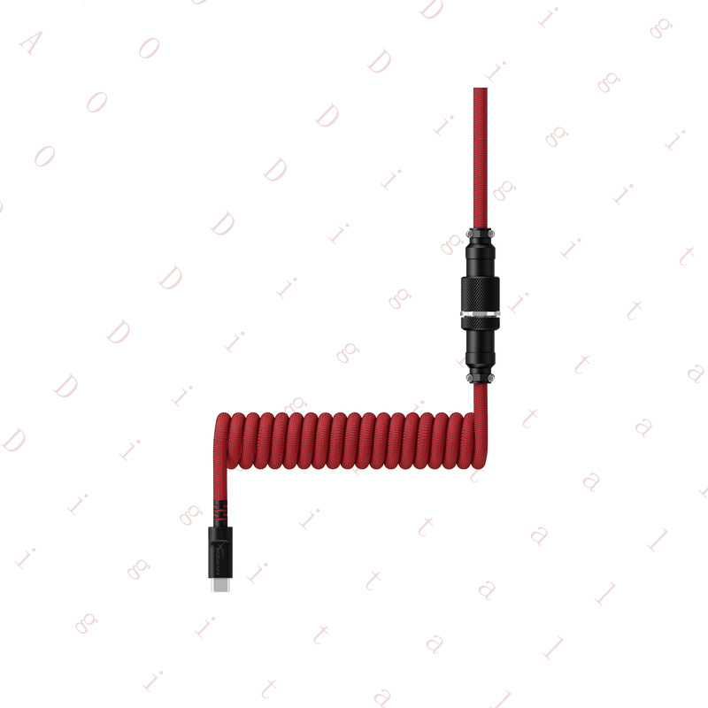 GO-   for HyperX USB-C Coiled  - Coiled Usb Cable recension och pris