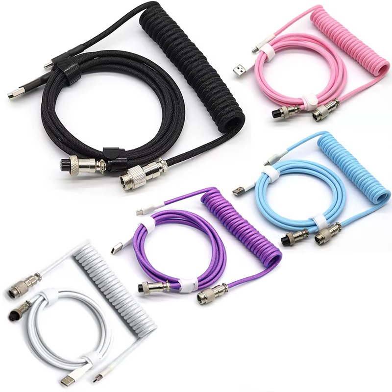 Mechanical Keyboard Coiled Cab - Coiled Usb Cable recension och pris