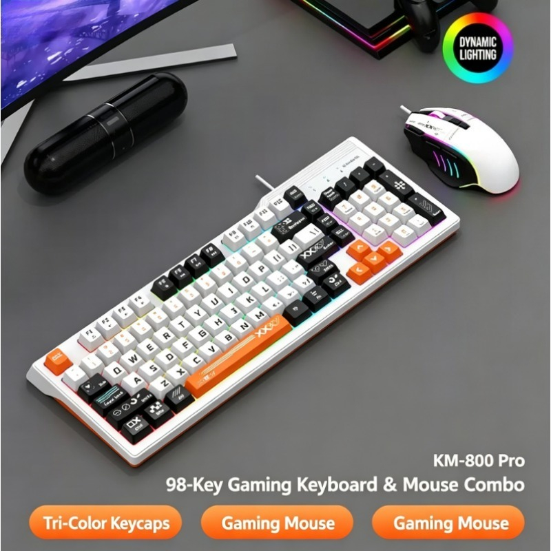 K8pro 3 In 1 Gaming Combo Wire - Gaming Keyboard Mouse Set recension och pris