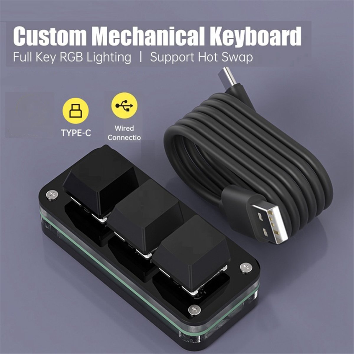 doyou 3 Keys Macro Programming - Gaming Keyboard Types recension och pris