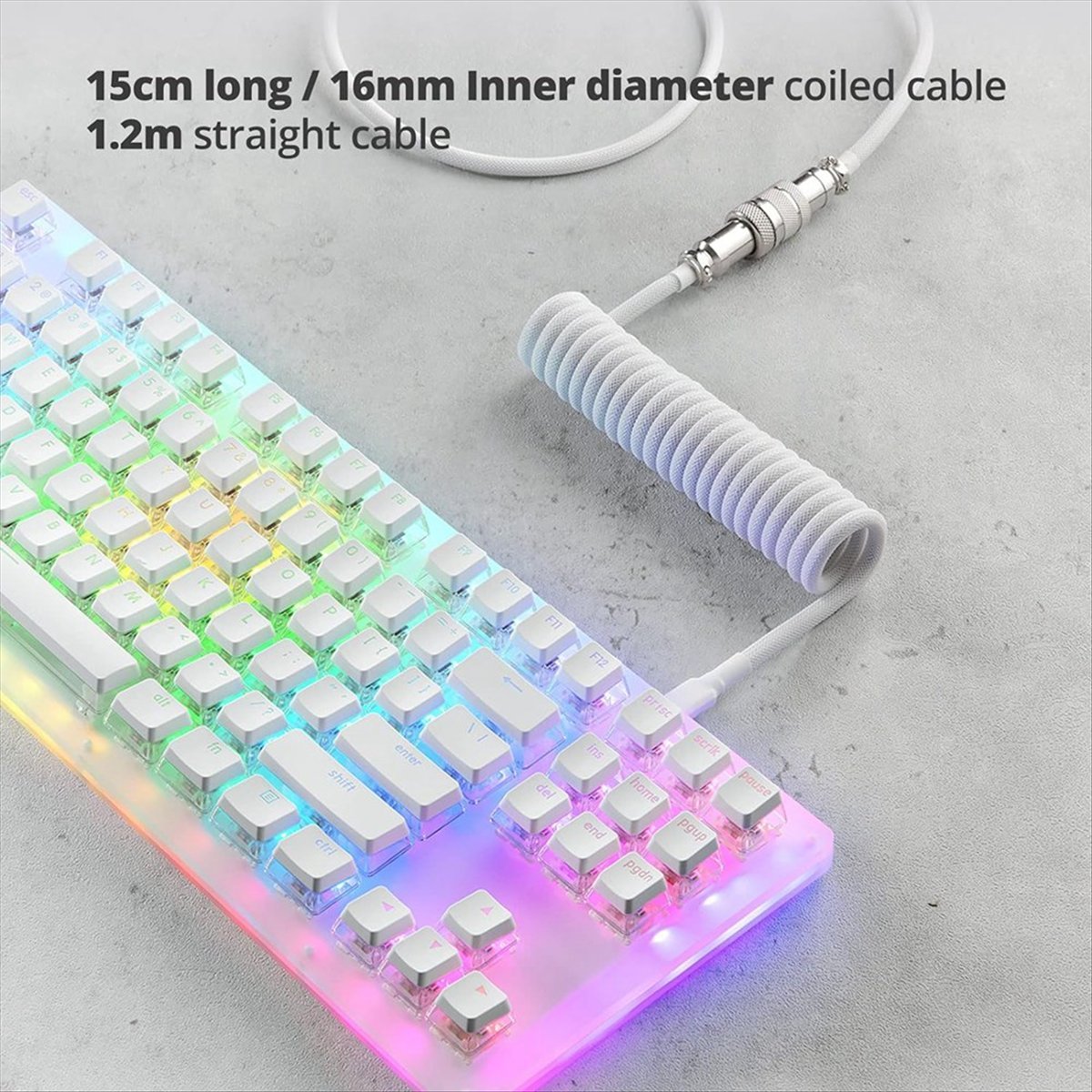 AAAE USB Type-C Cable for Gami - Gaming Keyboard Types recension och pris