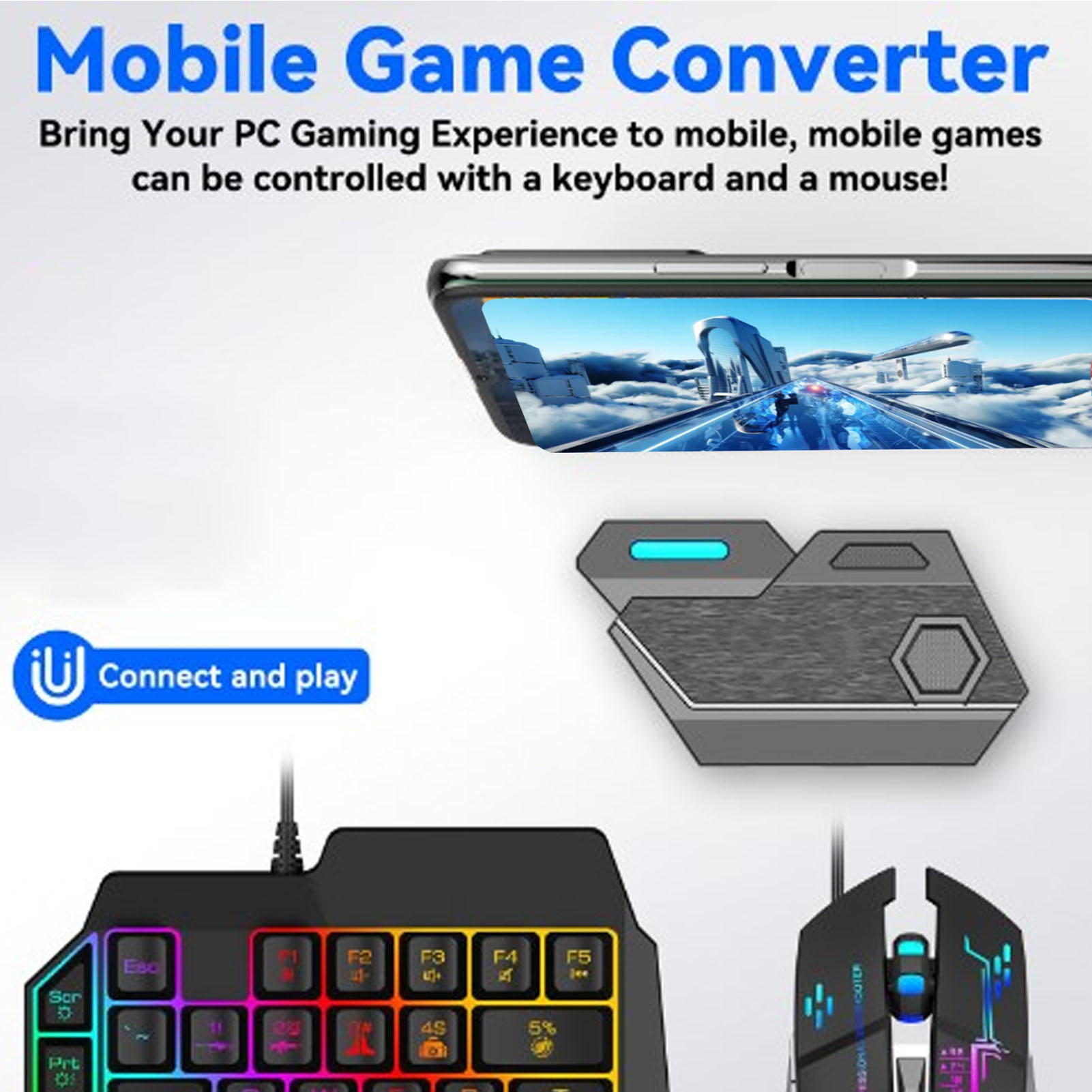 Mobile Game Combo Pack Bluetoo - Gaming Keyboard Mobile recension och pris