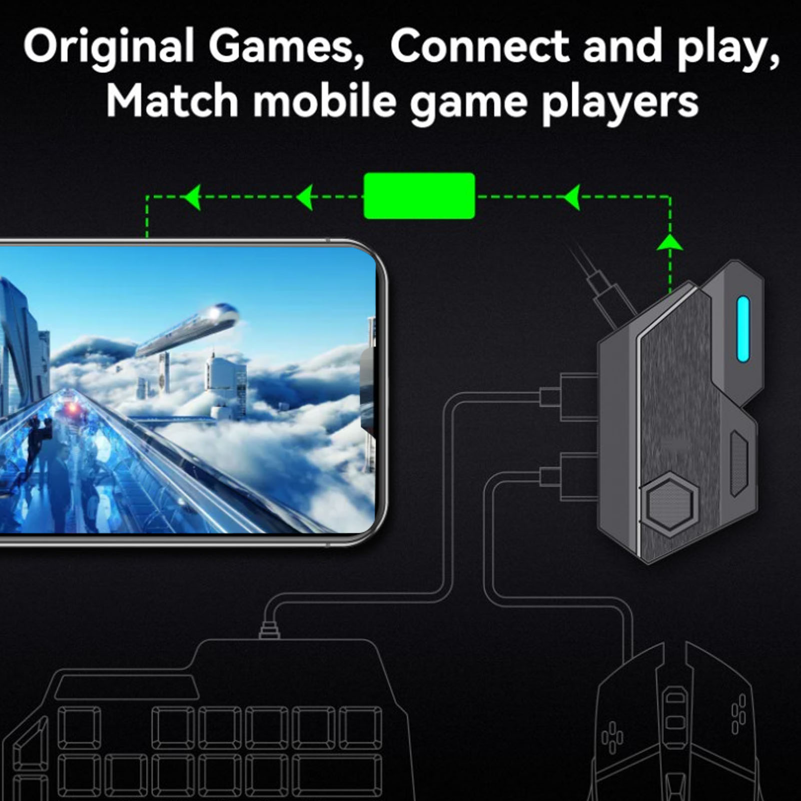 Mobile Game Combo Pack Bluetoo - Gaming Keyboard Mobile recension och pris
