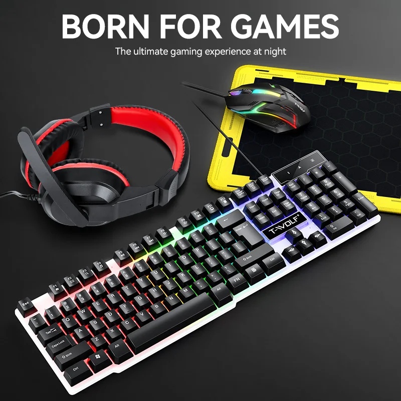 NEW USB Keyboard And Mouse Gam - Gaming Keyboard Mouse Set recension och pris