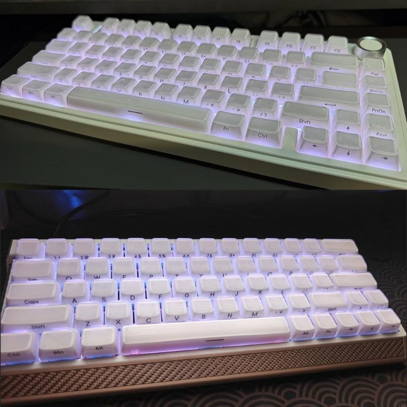 Crystal Jelly Side-Printed Key - Gaming Keyboard Types recension och pris