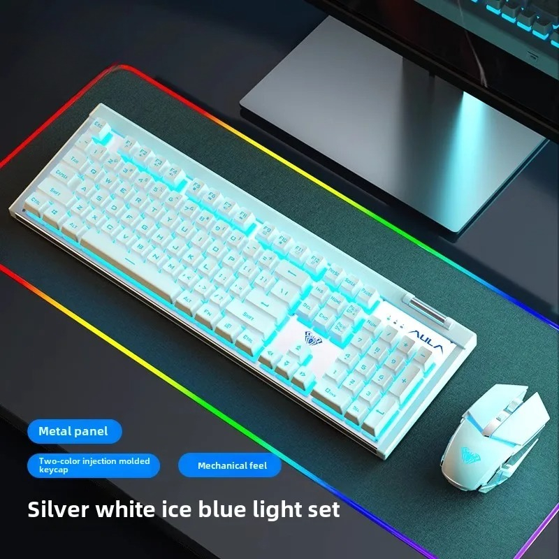 Accessories with 1600 DPI for  - Gaming Keyboard Mouse Set recension och pris