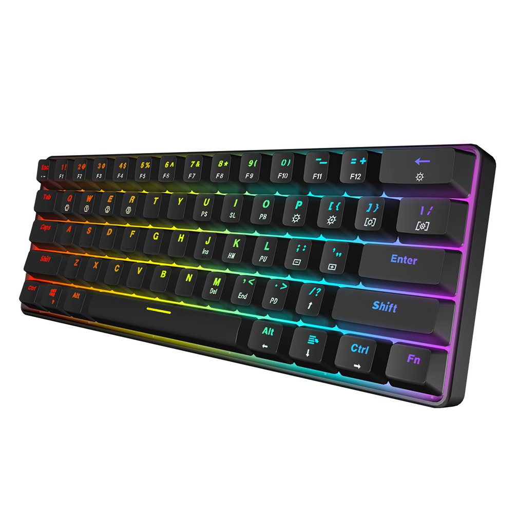 SKYLOONG GK61 Mini Portable 60 - Gaming Keyboard Mobile recension och pris