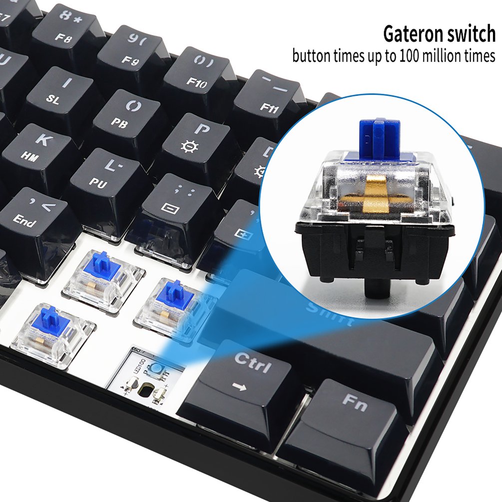 SKYLOONG GK61 Mini Portable 60 - Gaming Keyboard Mobile recension och pris