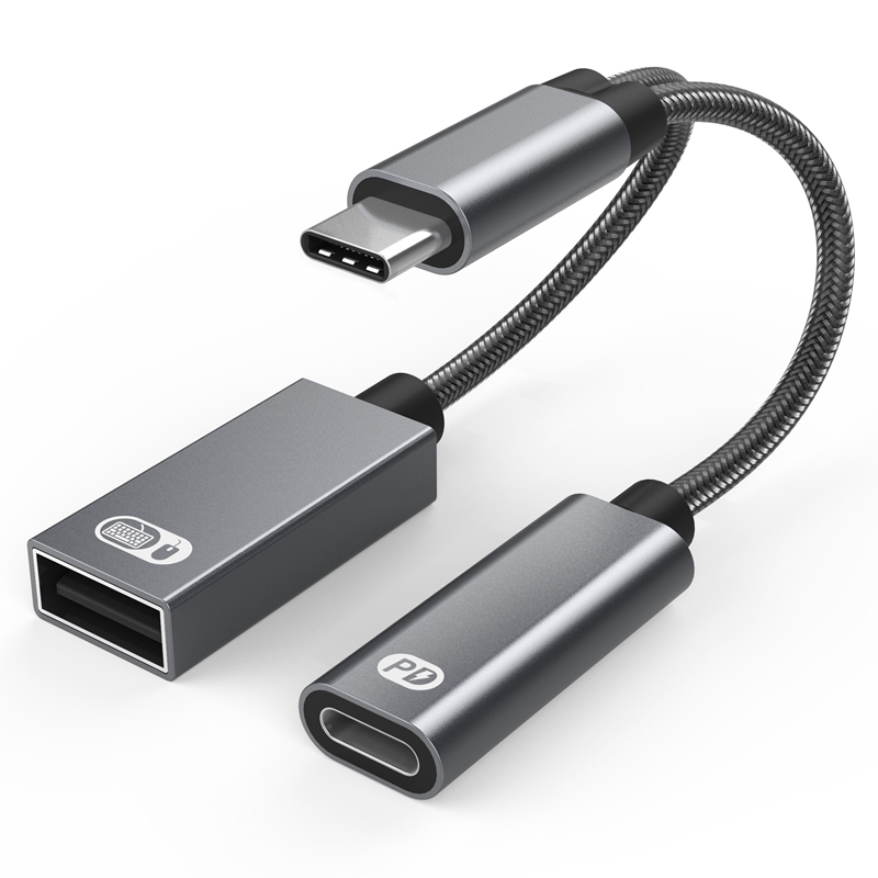 Audio 1 to 2  Type-C to USB OT - Gaming Keyboard Types recension och pris