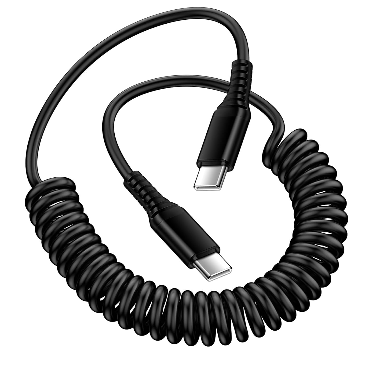 Android Auto USB C to USB C Ca - Coiled Usb Cable recension och pris