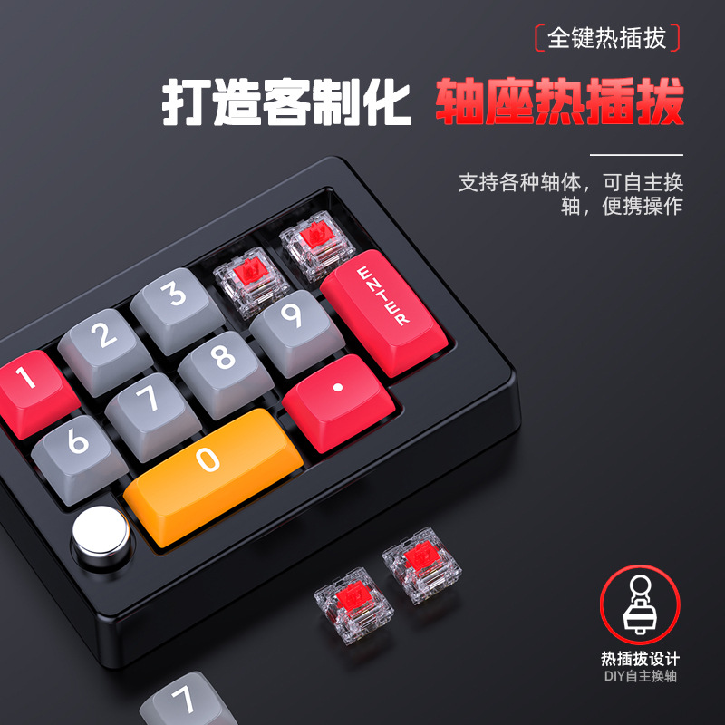 Real Mechanical RGB Hot-swappa - Gaming Keyboard Hot Swappable recension och pris
